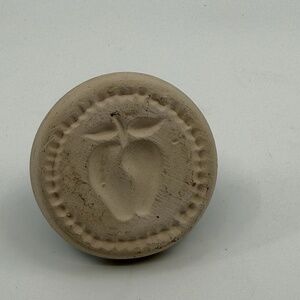 Vintage Rycraft Apple Stamp , Terracotta Craft Cookie/Mold